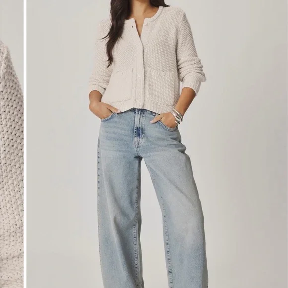 Splendid Angela chunky cotton blend cardigan - Picture 5 of 9